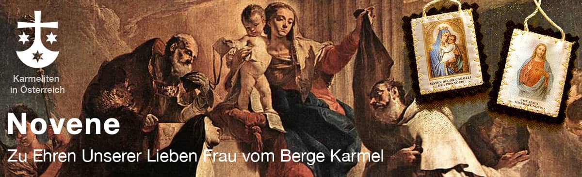 Novene zu Maria vom Berge Karmel Cover